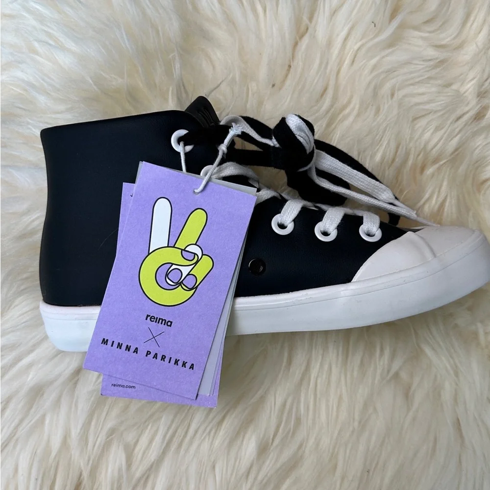 PEACE REIMA & MINNA PARIKKA SNEAKERS kids size 36 NWT - Picture 7 of 13